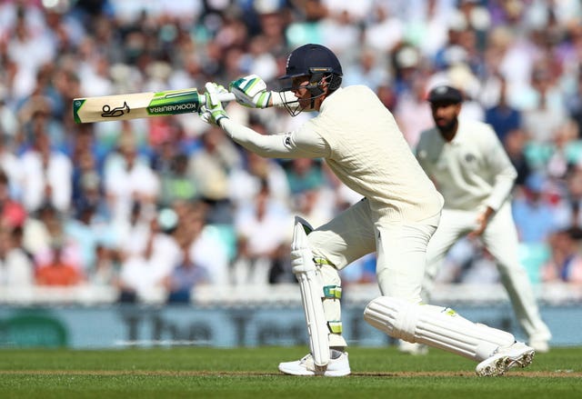 England’s Keaton Jennings batting at the Oval