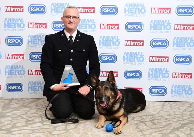 PD Finn and PC Dave Wardell 