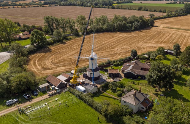 Saxtead Green Post Mill