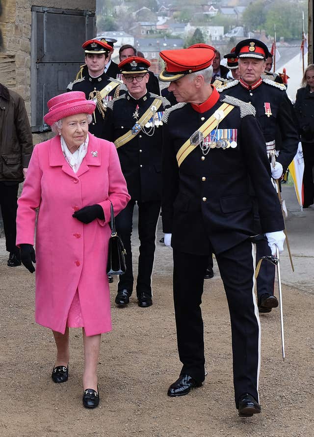 The Queen with Barry Dodd