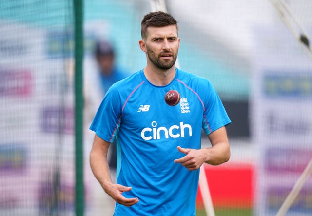 England are relaxed over a niggle to Mark Wood's left ankle (Adam Davy/PA)