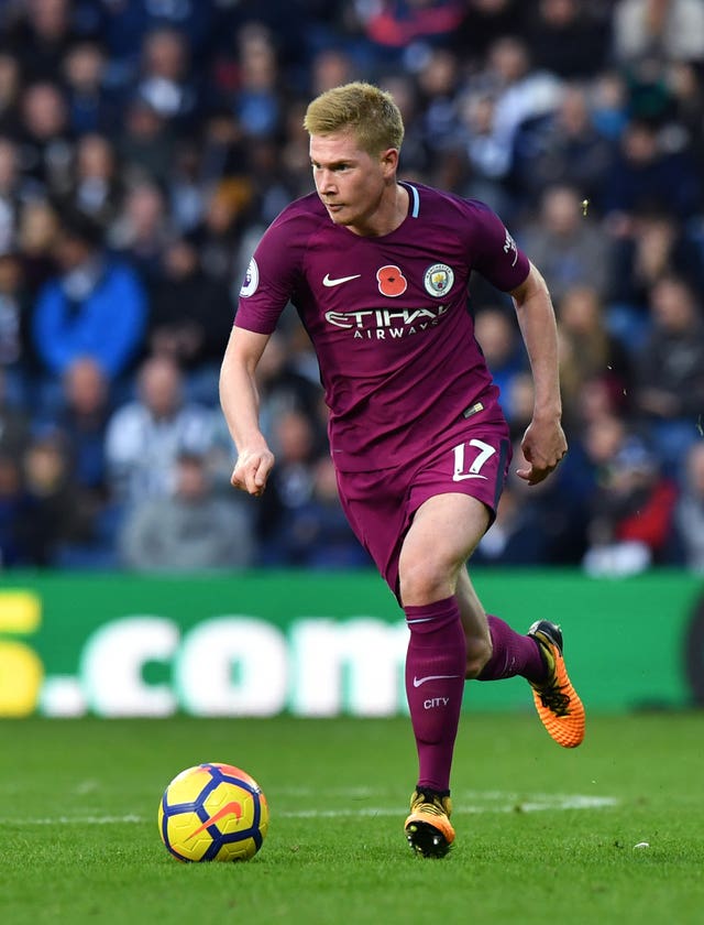 De Bruyne was outstanding during City's title success