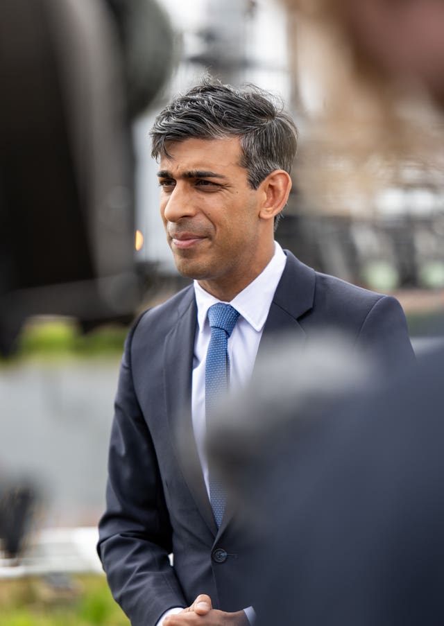 Prime Minister Rishi Sunak