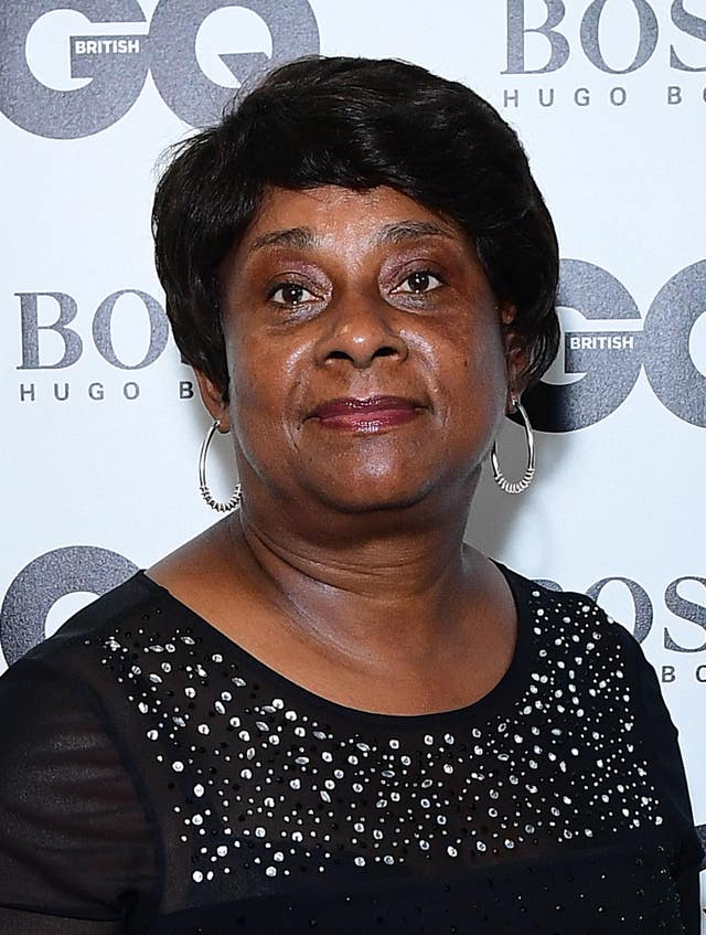 Baroness Doreen Lawrence, who has completed a review into the impact of coronavirus on black, Asian and minority ethnic communities, (Ian West/PA)