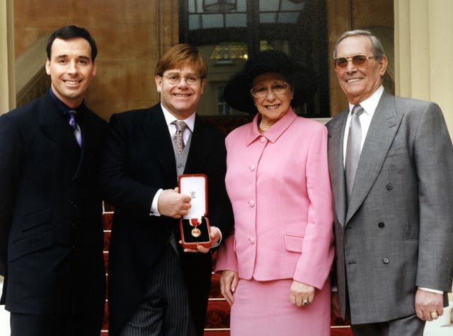 INVESTITURE Sir Elton John