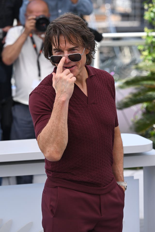 Tom Cruise at the Cannes photocall