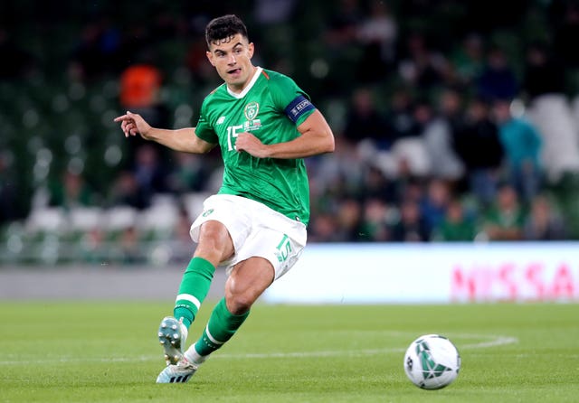 John Egan was among a host of players missing for Ireland