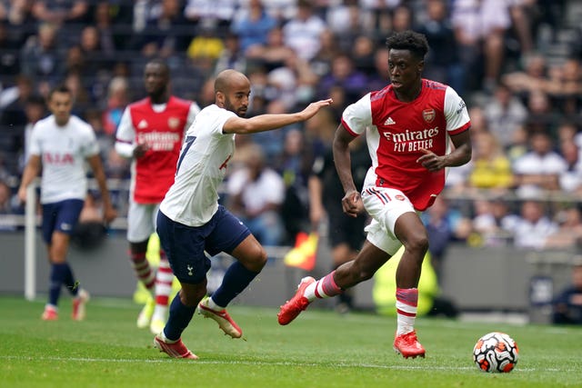 Lokonga has impressed since joining Arsenal but admits he was at fault for a goal against Palace.