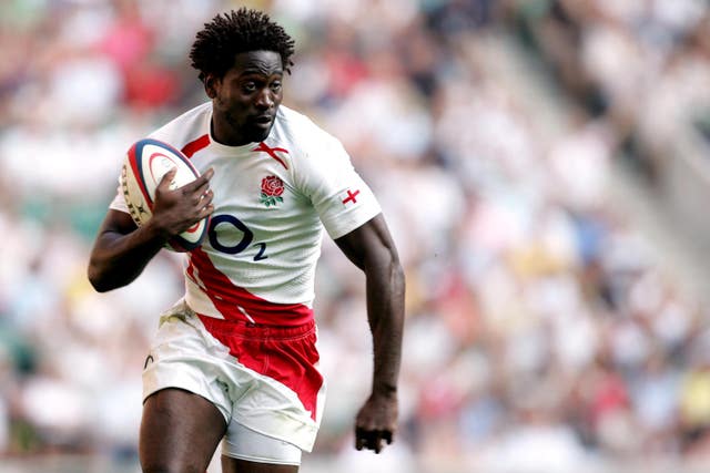 Paul Sackey scored two tries for England