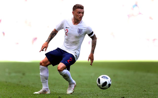 Gareth Southgate says leaving out Kieran Trippier (pictured) was 