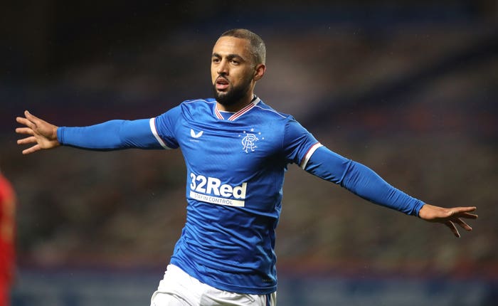 Kemar Roofe was also on the mark for Rangers