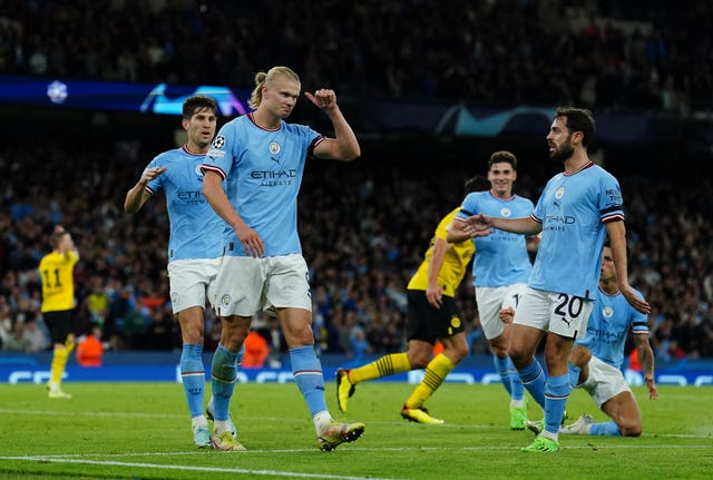 Pep Guardiola believes ‘exceptional’ Erling Haaland will only get better
