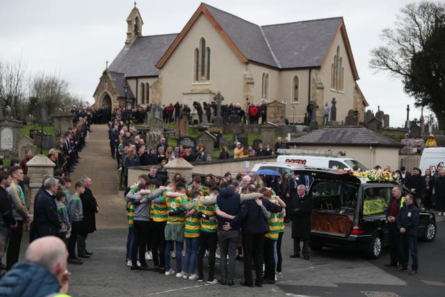 Cookstown incident funerals