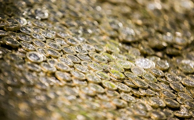Pound coins