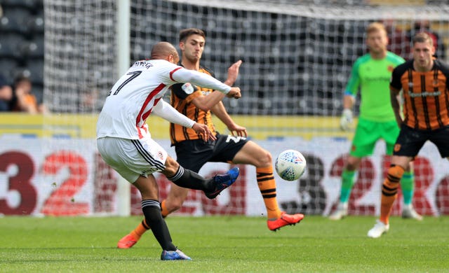 David McGoldrick scored twice as Sheffield United won comfortably at Hull