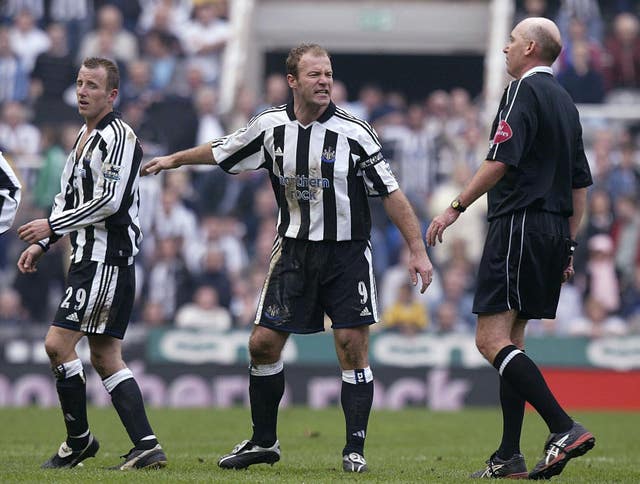 Bowyer (left) departed the field with a ripped shirt after the confrontation with Dyer (Owen Humphreys/PA).