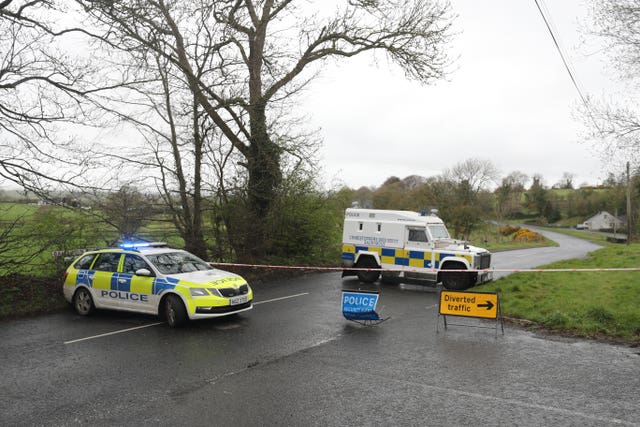 PSNI officer bomb target