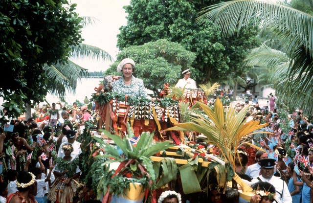 The Queen's travels