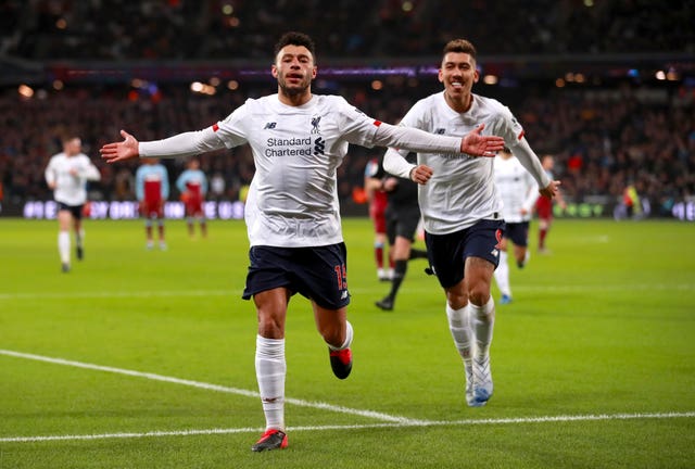 Oxlade-Chamberlain got among the goals for the Reds