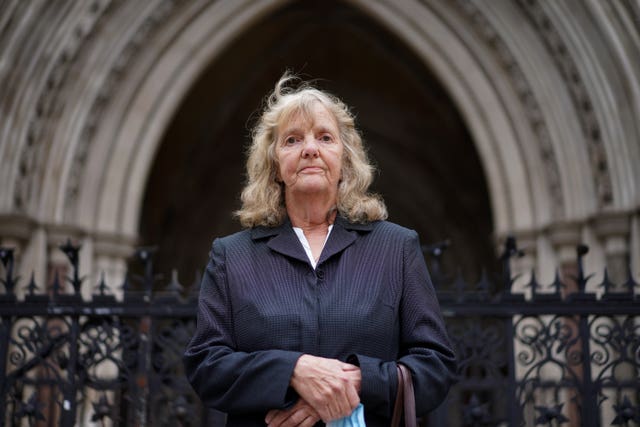 Joy Dove, the mother of Jodey Whiting
