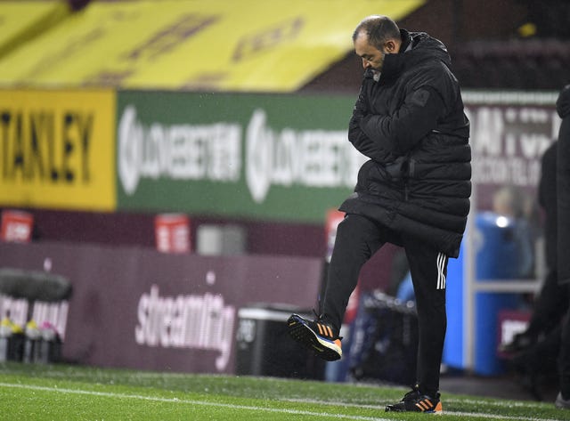 Nuno Espirito Santo made the comments after Wolves game at Burnley 