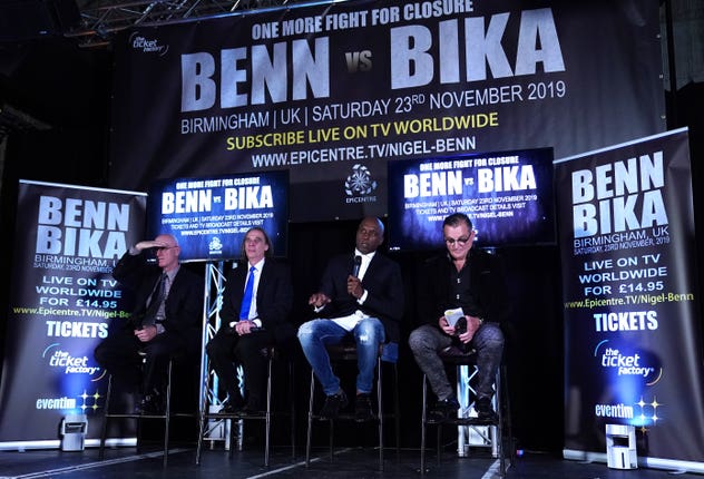 Nigel Benn feels he has unfinished business