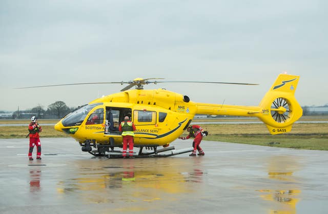 Shona Robison visit to Scottish Ambulance Service base