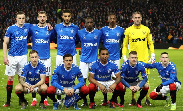 The Rangers team have come together