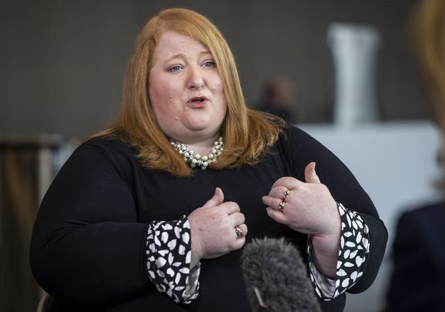 Alliance Party leader Naomi Long