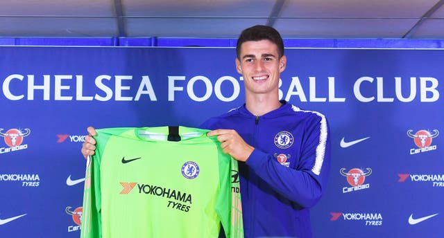 Kepa Arrizabalaga joined Chelsea for a world record fee for a goalkeeper