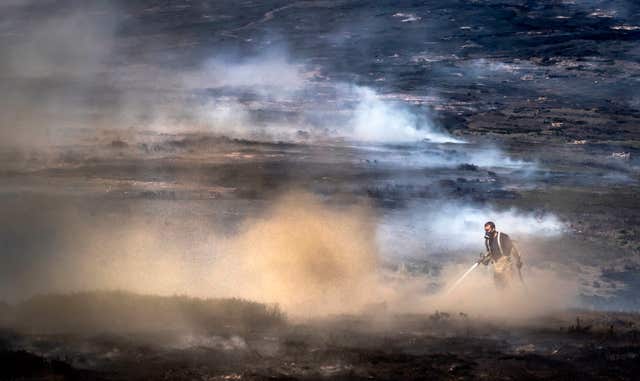 Saddleworth Moor fire