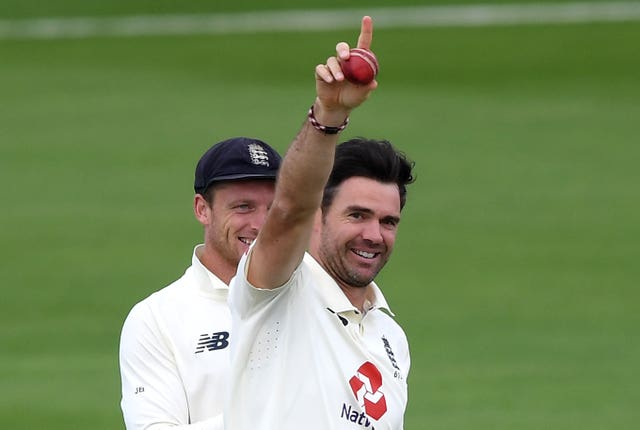James Anderson became the first fast bowler in history to take 600 Test wickets (Mike Hewitt/PA)