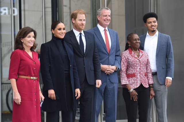Duke and Duchess of Sussex visit New York