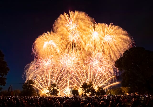 Fireworks display