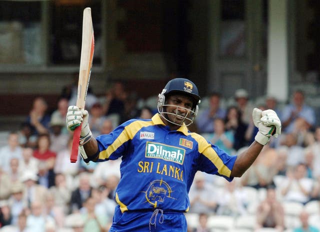 Sanath Jayasuriya is fourth on the all-time list of ODI run-scorers (Sean Dempsey/PA)