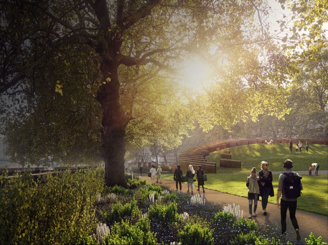 Artist's impression of the UK Holocaust Memorial