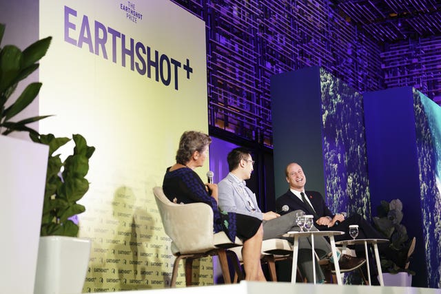 The Prince of Wales attends Earthshot+ at Park Royal Pickering, Singapore.