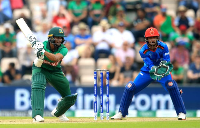 Shakib Al Hasan, left, continues to impress (Adam Davy/PA)