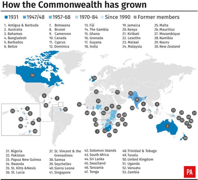 How the Commonwealth has grown