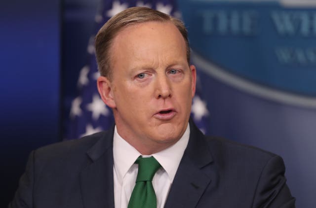 Sean Spicer took a disliking to the actor's comment