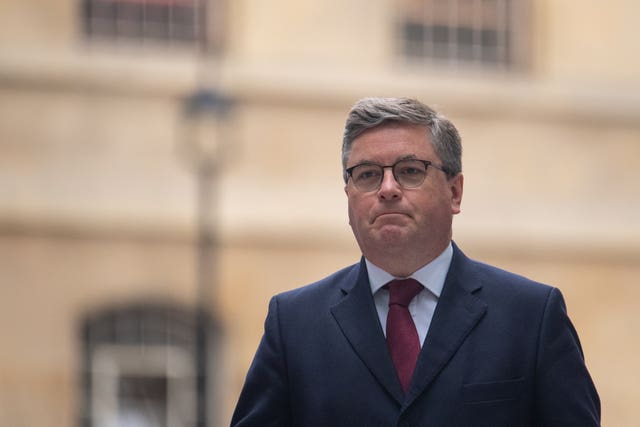 Justice Secretary Robert Buckland (Dominic Lipinski/PA)