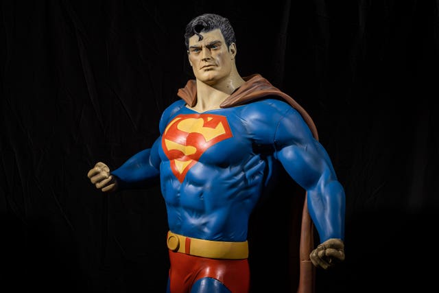 The model will be auctioned (Charlotte Graham/PA)