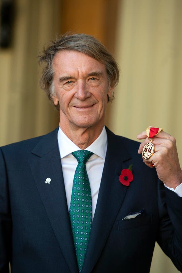 Ineos boss Sir Jim Ratcliffe