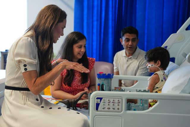 Royal visit to Evelina London Children’s Hospital