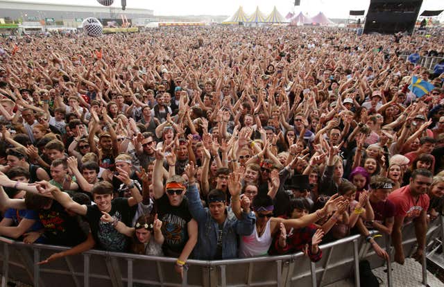 Music festival drug tests