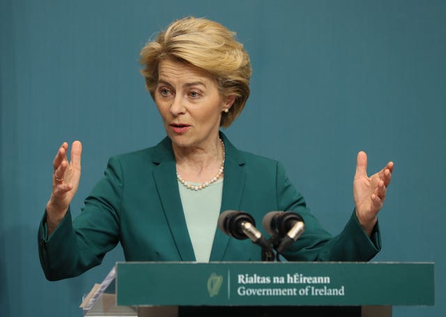 Ursula von der Leyen visits Ireland