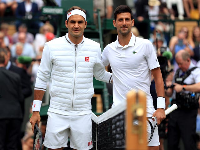 Federer and Djokovic