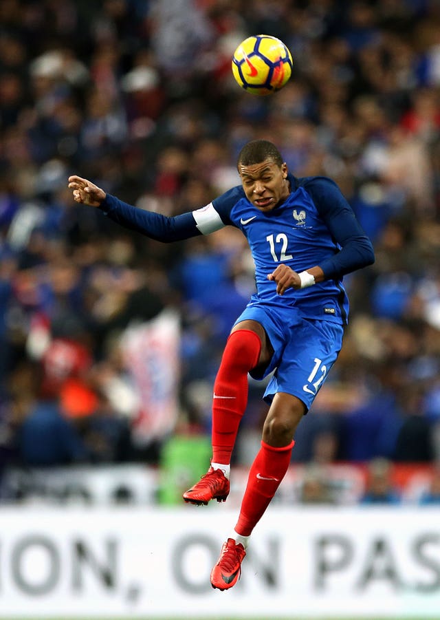 France’s Kylian Mbappe 