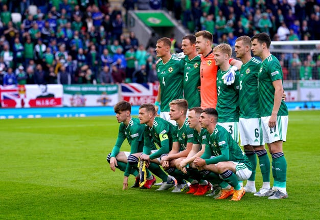 The Northern Ireland team