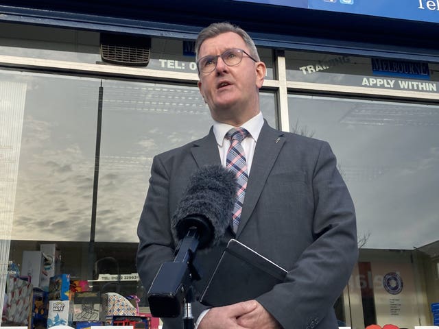 Sir Jeffrey Donaldson comments